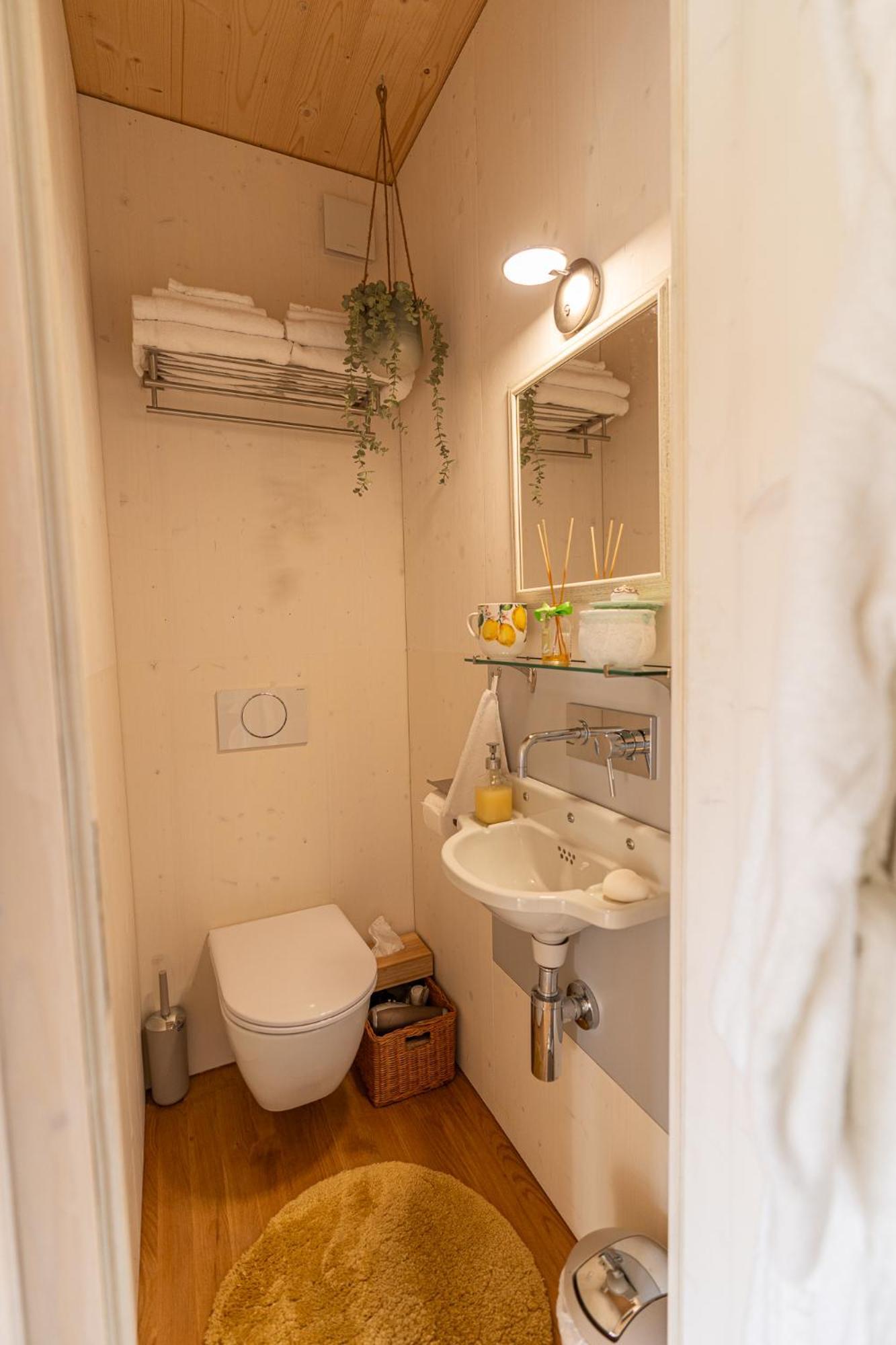 Tiny House Chez Claudine - Relaxen, Workspace, Naehe Thermen, Netflix, Free Parking & Wifi Бругг Экстерьер фото